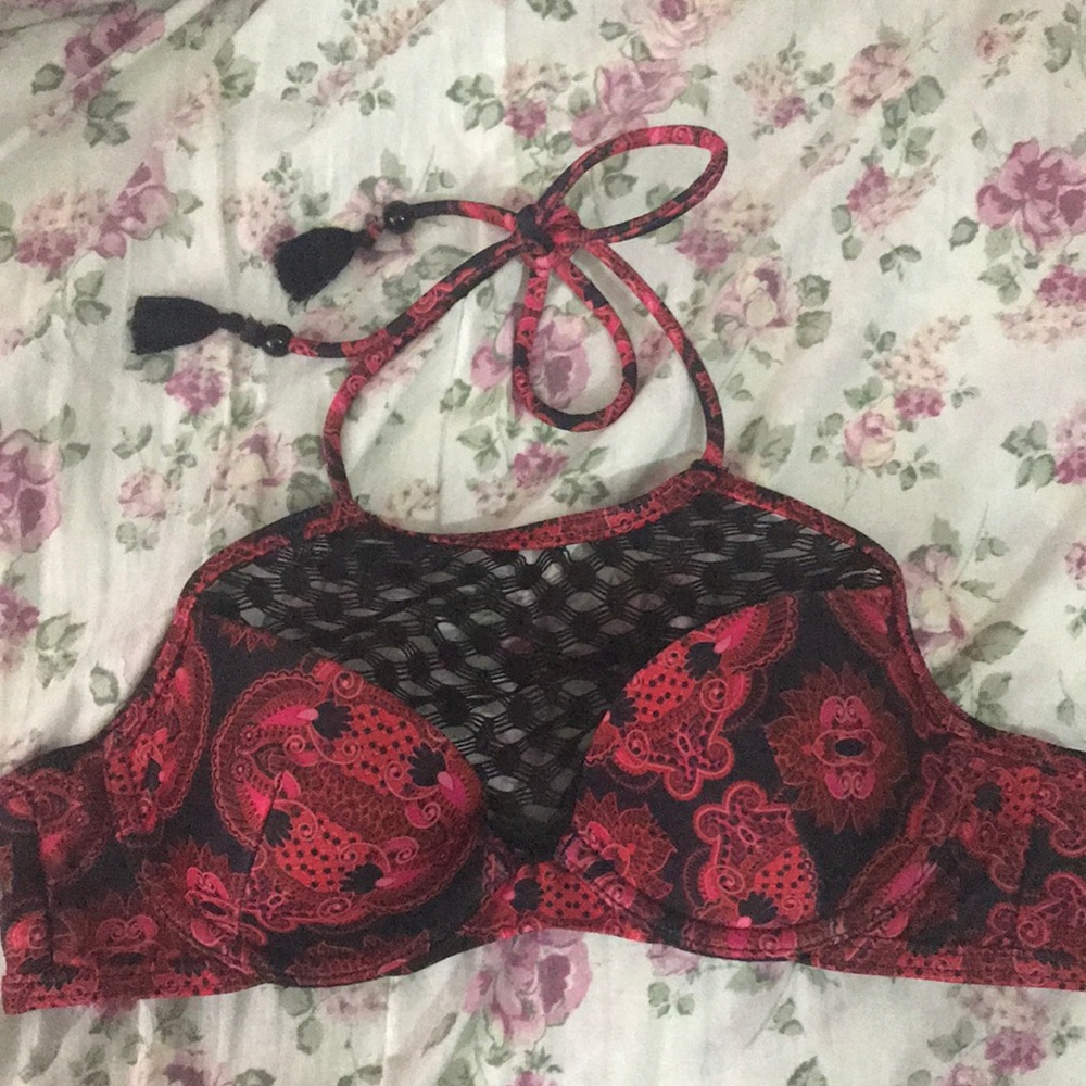 ASOS | Paisley Halter Bikini Top